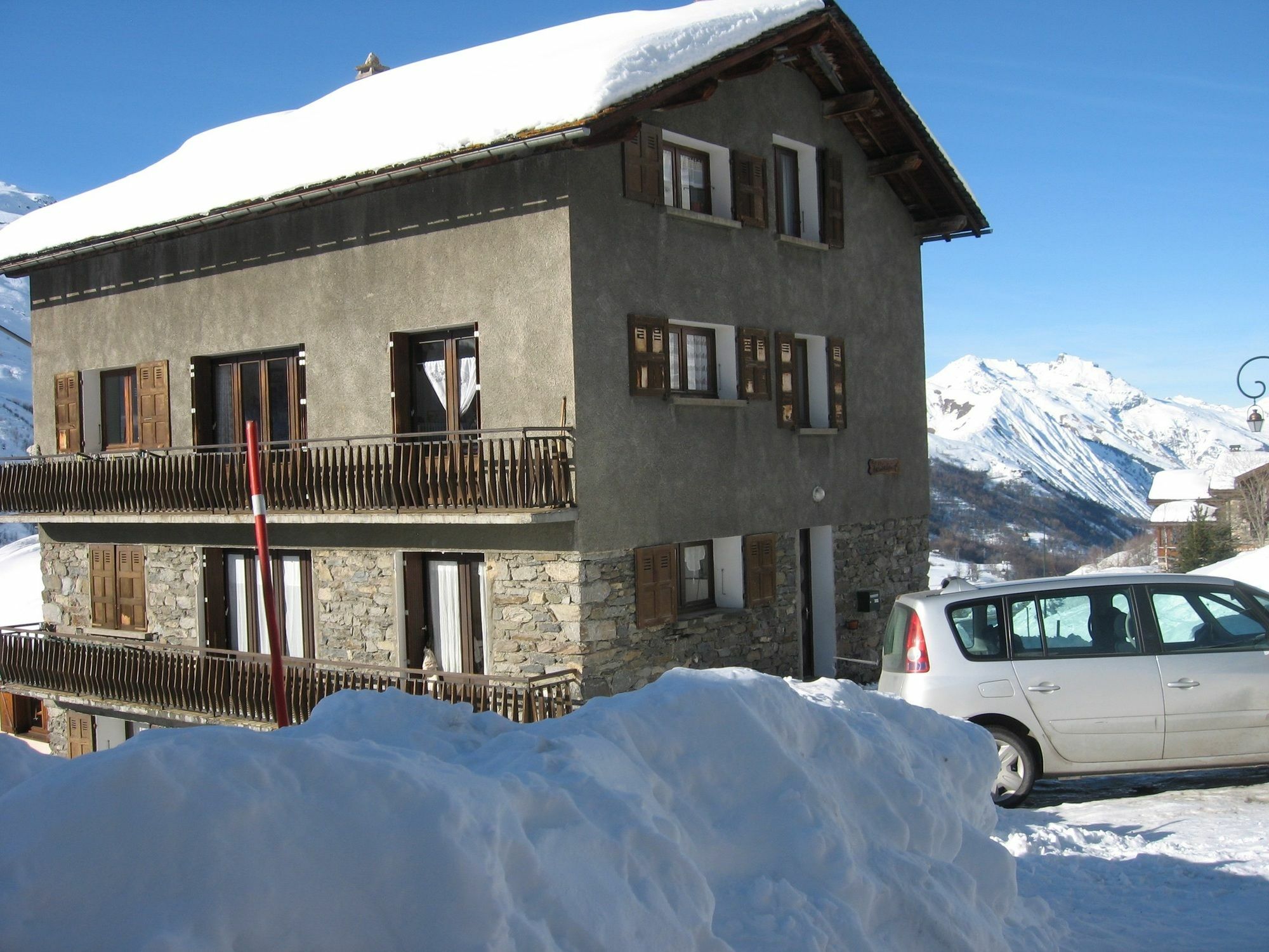 Apartment With 2 Rooms In Les Menuires, With Wonderful Mountain View - Saint-Martin-de-Belleville Exterior photo