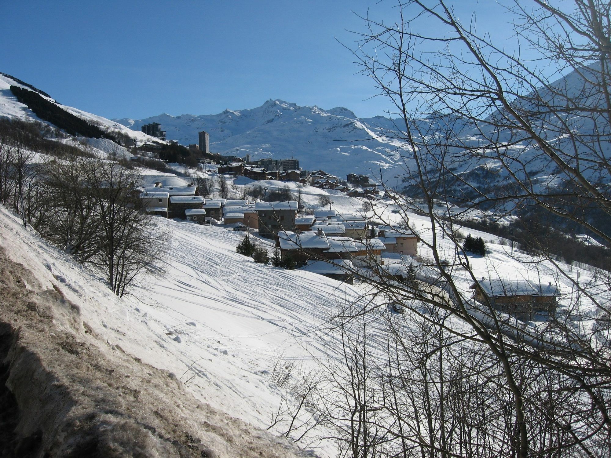 Apartment With 2 Rooms In Les Menuires, With Wonderful Mountain View - Saint-Martin-de-Belleville Exterior photo